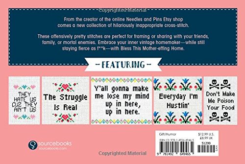 image for SOURCEBKS Bless This Mother-effing Home: Sweet Stitches for Snarky Bit