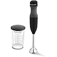 KitchenAid KHB1231OB 2-Speed Hand Blender, Onyx Black
