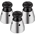 Pressure Cooker Jigger Valve Jigger Valve for Weight Pressure Cooker, Lenmu Mica Pressure Cooker Safe Regulator Pressure Cooker Accessories, 80KPA Universal Pressure Cooker (3 Pack)