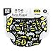 Bumkins DC Comics Reusable Swim Diaper, Batman Print, Medium