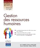 GESTION DES RESSOURCES HUMAINES SYNTHEX (SYNTHEX ECO GESTION) (French Edition) by