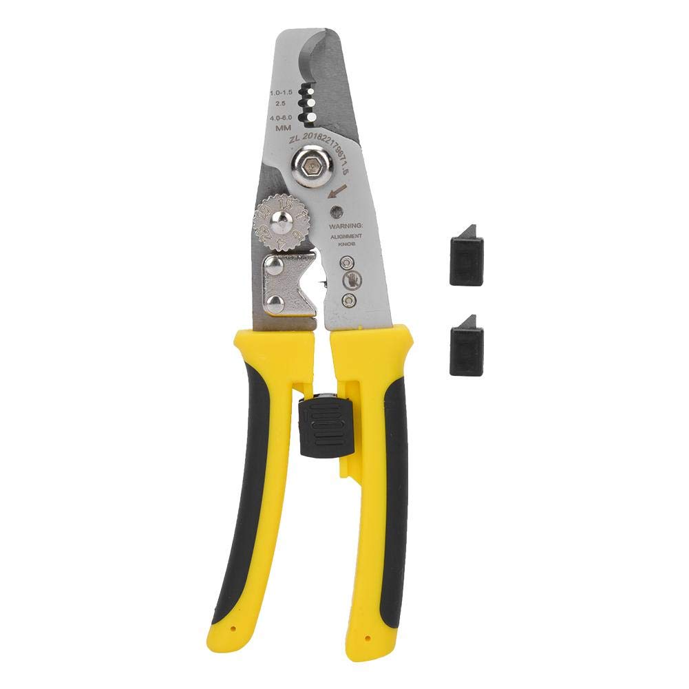 Garosa Professional Wire Stripper for Electrician Pliers Multi-Function Hand Tool Stripping 1~6mm² Wires