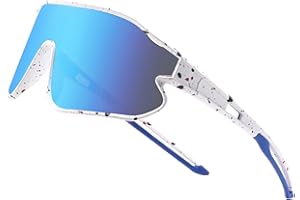 swanoble UV400 Youth Sports Sunglasses for Baseball,Light frame Sunglasses for Boys Girls Cycling,Teen Tennis Shades SK0015
