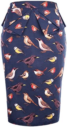 PrettyWorld Vintage Dress Grace Karin Slim Vintage Pencil Skirts For Women, Color 11#, Large
