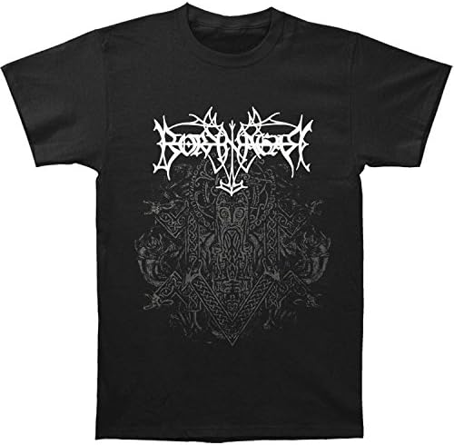 Borknagar Men's Cold Runs The River Tee T-Shirt Black