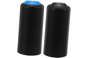 Hoement 2pcs Microphone Battery Cover Compatible with Shure Beta Lightweight Plastic Mic Sleeve for Battery