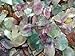 Fantasia Materials: 1 lb Rainbow Fluorite Rough Stones from China