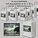 Party Over Here Black Panther Movie Stickers Party Favors Supplies Decorations Gift Bag Label STICKERS ONLY 3.75