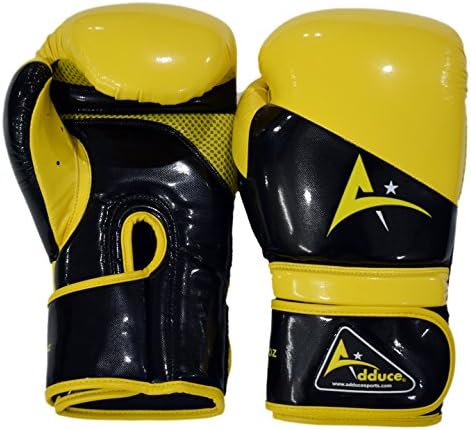 (Maya Hide Leather) All-Round Boxing Gloves Kick Boxing, Muay Thai Training Gloves, Sparring punching Bag Mitts