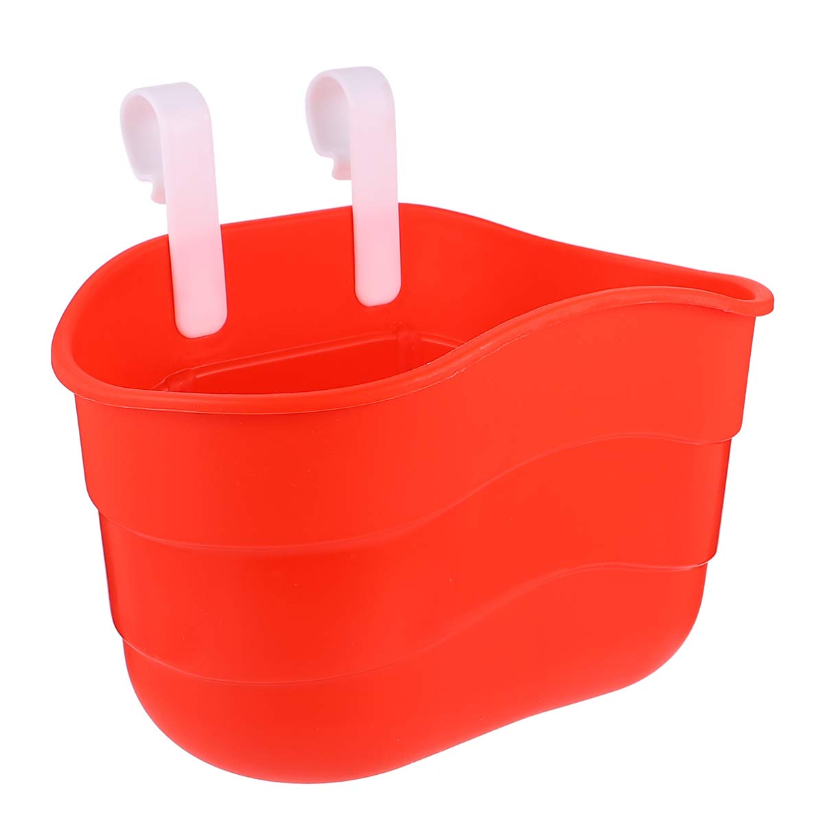 VORCOOL Children Bicycle Basket Children Scooter Basket Children Bicycle Basket Bicycle Handlebar Basket for Kids (Red)