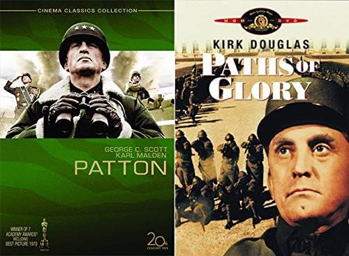 Francis Ford Coppola + Stanley Kubrick War Time Classics: Patton (Cinema Classics Collection) & Paths of Glory 2-DVD Bundle