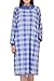 Women's Cotton Full Zip Knit Robe by EZI