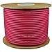 GLS Audio Bulk Microphone Cable 300' Red Mic -300ft Signal Mike Cable