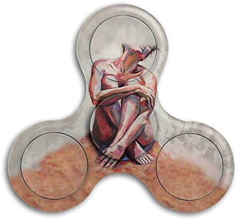 Sexy Nudity Fingertip Gyro The Crusader Hand Spinner Toy Finger Spinner Gyro Focus Bearing Toy