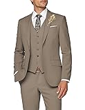 Wangyue Men Suit 3 Piece Suits for Men Wedding Suit