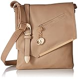 MKF Collection Jasmine Woman Stylish Vintage Crossbody Bag Fashion Flap over Handbag
