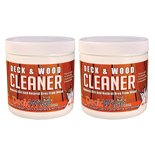 DeckWise Deck & Wood Cleaner - Part 1 - 16 oz. for 600 Sq. Ft. of Decking (2 pack)