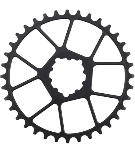 Plateau SRM XX Eagle T-Type Pour Bosch GEN4 – 36 Dents, Mono, Acier/alu, 12V