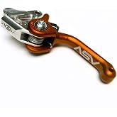 ASV Unbreakable F3 Series Foldable Rear Brake Lever fits Stacyc 12eDrive / 16eDrive - Orange