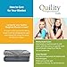 Quility Weighted Blanket for Kids - 7 LB Kids Weighted Blanket for Cooling & Heating - 100% Cotton Blanket w/ Glass Beads, Machine Washable - 41