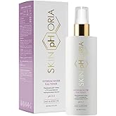 SkinPhoria Hydrium Water Full Toner – pH 5.5 Balancing Face Toner with Hyaluronic Acid, Babassu Oil & Betaine – Instantly Hydrates & Revives Tired Skin – 150ml Spray Bottle