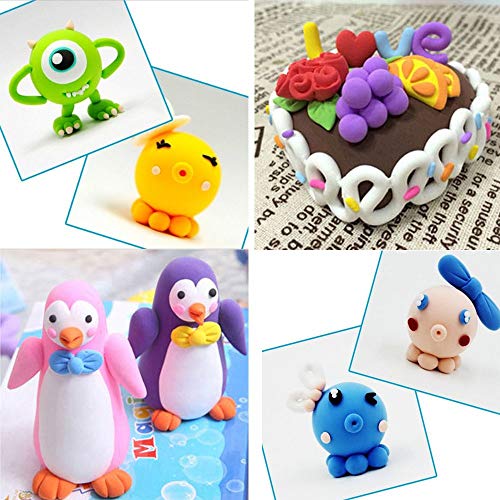 Wxboom 36 Colors Air Dry Clay Kit Diy Modeling Magic Clay Ultra Light Plasticine Clay For Kids Teens Creative Art Diy Crafts Pricepulse