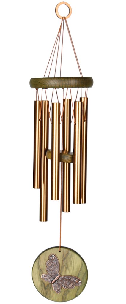 Woodstock Chimes Butterfly Habitats Chime - Green