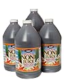 Organic Hawaiian Noni Juice - Case of 4 Half Gallon Jugs (64oz Each)