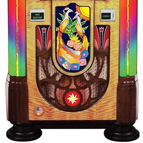 RockOla Bubbler CD Peacock Jukebox con Bluetooth - Imagen 6
