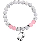 TGBJE Mommy Of An Angel Bracelet Miscarriage Memorial Jewelry Sympathy Gift Stillborn Charm Bracelet Gift For Mother Women