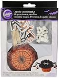 Wilton 415-0382 Halloween Baking Cup Decorating Kit with Sprinkles