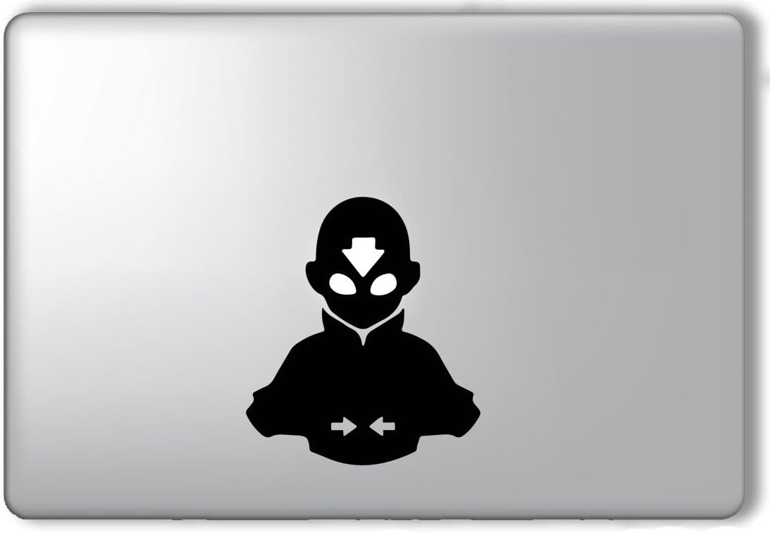 Avatar The Last Airbender Aang Upper Body - Apple Macbook Laptop Vinyl Sticker Decal