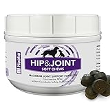 Nootie Glucosamine Chondroitin Hip and Joint Supplement for Dogs, 120 Soft Chews