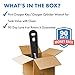 Pivit Oxygen Key/Oxygen Cylinder Wrench for Tank Valve with Chain | Never Lose Your Wrench! Durable Chain Easily Attaches to Anything | Tough Stress-Resistant Design Makes Turning Smooth As Butter