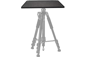 Coret Projector Tray, Laptop Tray Platform Holder Pallet for 3/8" or 1/4" Screw Tripod Stand Mount, Widely Use in Classrooms, Meeting Rooms,Stage,Studio, Office, Outdoor (9 x 13 inch)