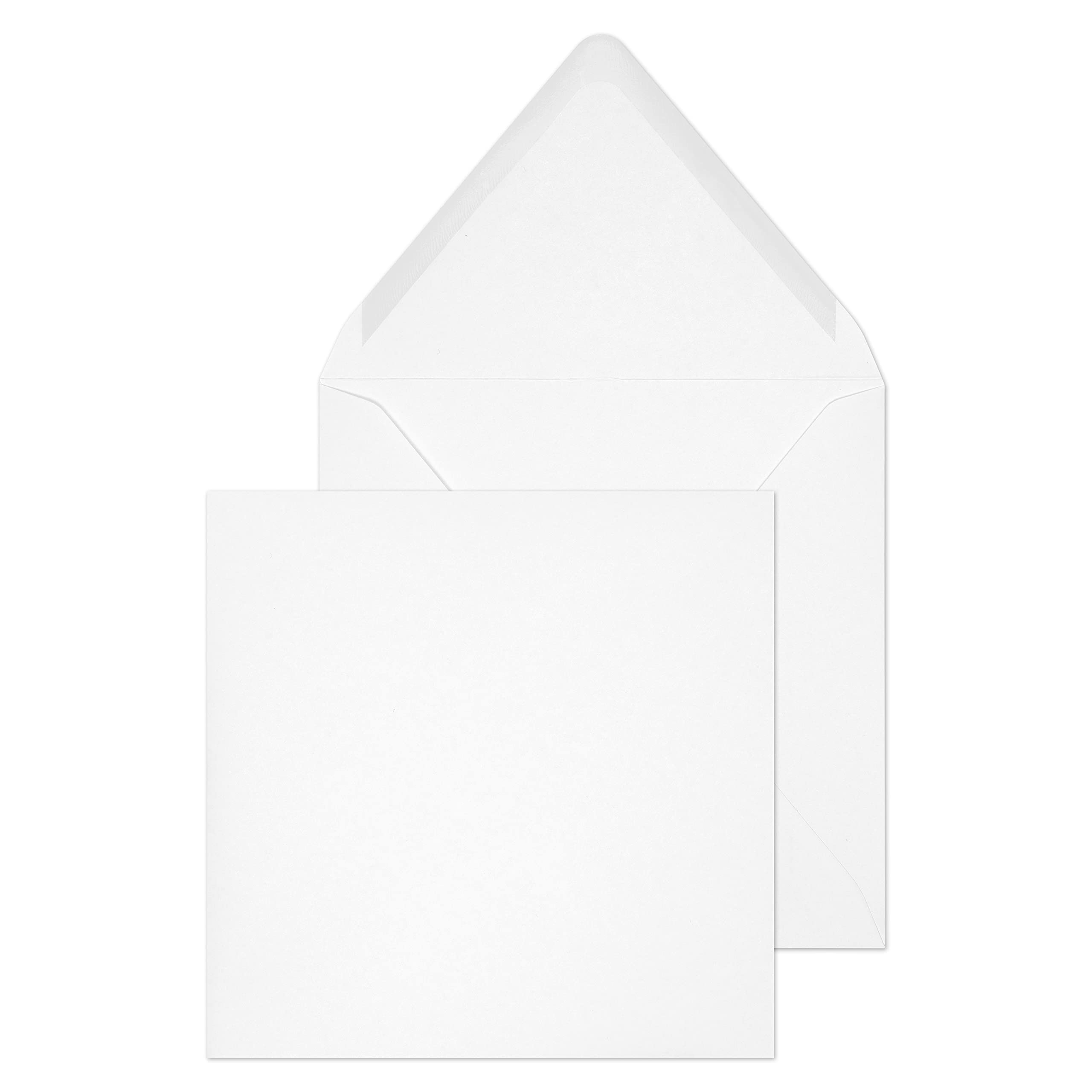 Blake Purely Everyday 146 x 146 mm 90 gsm Square Banker Invitation Gummed Envelopes (ENV2180) White - Pack of 1000