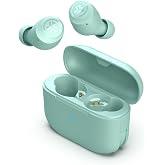 JLab Go Air Pop True Wireless Earbuds, in Ear Headphones, Bluetooth Earphones, Ear Buds with 32H Playtime, Bluetooth Earbuds with Microphone, USB Charging Case, Dual Connect, EQ3 Sound, Mint