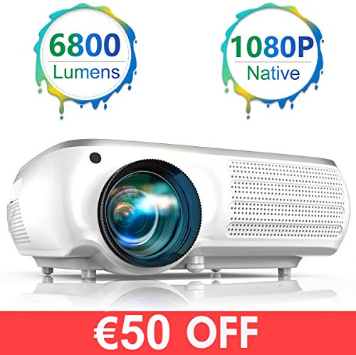 Proyector-TOPTRO-6800-Lmenes-Proyector-Full-HD-1920x1080P-Nativo-Proyectores-Compatible-Video-4K-Sonido-Dolby-Correccin-Trapezoidal-4D-Zoom-dEje-XY-50-100-Proyector-LED-para-Cine-en-Casa