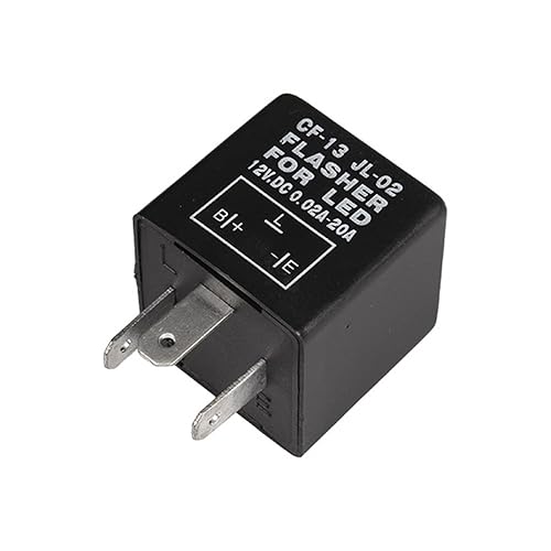 LED Flasher Unit 3 Pin Relay LED Bulbs Fix Indicators flash rate plug