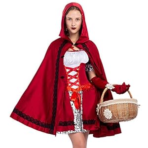 Disfraz Caperucita Roja Halloween Cosplay Carnaval