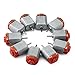Micro 130 DC 3V Motor, DROK 10pcs DC 3-6V 16500 RPM Cars Toys Electric Motor, High Speed Torque DIY Remote Control Toy Car Hobby Motor, Metal Car Engine Motor Kit for Toys Models DIY