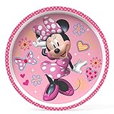 Zak Designs Minnie Mouse Plate 8 Inches Set of 2