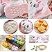 MeMo Toys Cotton Cute 3D Cartoon Anti-Skid Baby Booties Socks Slipper Shoes for Toddlers (Set of 6)
