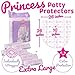Princess Disposable Toilet Seat Cover for Kids 20 Pack, XL, Waterproof & Individually Wrapped Toddler Toilet Covers Disposable for Travel, Potty Liners for Toddlers, Potty Training for Girls and Boys