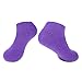 Hot Feet Women's 3 Pairs Thermal Indoor Slipper Socks with Gripper bottom - Thick Brush inner Insulated; Size: 4-11