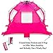Beach Tent Shelter Shade Cabana – Extra Large Sun Shade Portable Changing Outdoor Tent Deluxe – Quick Giant Pop Up Shade for Adults Kids Toddler Baby – Cabana Beach with Extended Floor 96