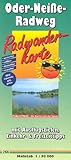 Oder - Neisse River (Germany / Poland) Cycling Path 1:50,000 Map, laminated, GPS-compatible PUBLICPRESS by 