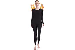 Thermal Underwear for Women Long Johns Womens Thermal Underwear Sets Solid Ultra Soft Base Layer Gifts with Box