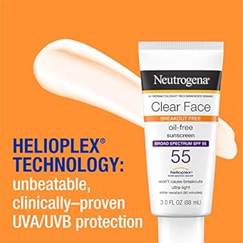 neutrogena spf clear face
