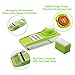Mandoline Vegetable Slicer Adjustable with 5 Thickness Settings Interchangeable Stainless Steel Blades Vegetable Chopper Cutter from Maison-Market